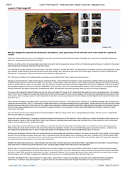 Read the Pirelli Angel GT test review by Bike Sales