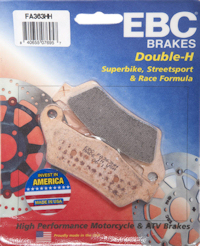 EBC Motorcycle Double H Brake Pads - Sports Sintered HH Disc Pads