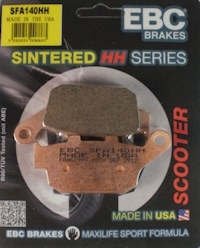 EBC Scooter HH Brake Disc Pads